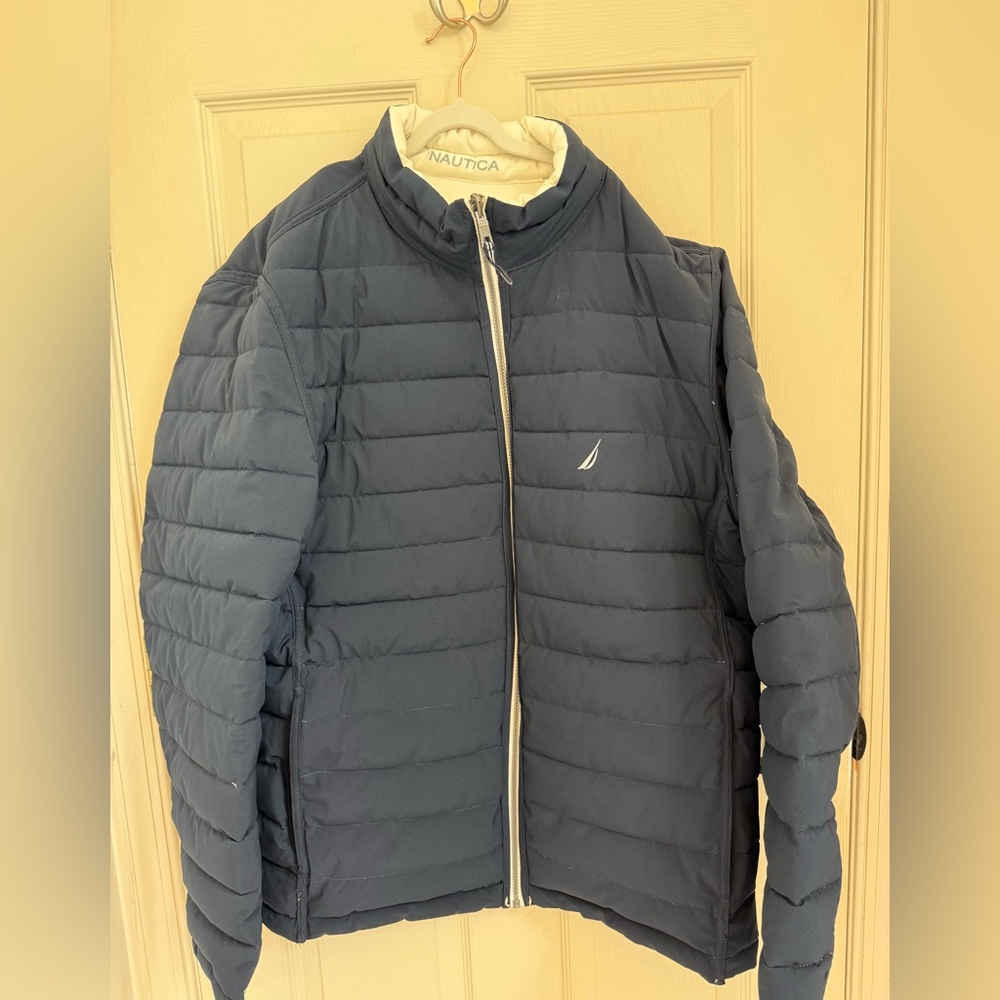 Nautica Men’s Reversible Coat